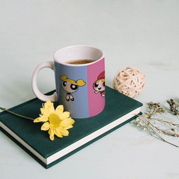 Powerpuff Girls MUG | Cartoon | 90s Baby Nostalgia Mug cartoon | cartoon Network