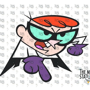 Digital Dexter's Laboratory SVG,  Svg, Vector, Png 90s Cartoon Network SVG Bundle - PNG Digital File  - Sublimation Png