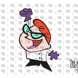 Digital Dexter's Laboratory  Png Sgv Jpg 90s Cartoon Network SVG Bundle - For print dee dee powerpuff