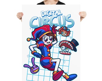 The AMAZING DIGITAL CIRCUS Poster