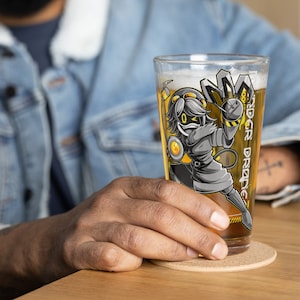 Beer glass, Murder Drones edition