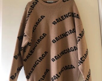 Balenciaga Sweater - Etsy