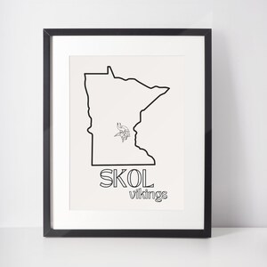 MN Vikings Downloadable Wall Art, Vikings Download, Digital Download MN Vikings, Husband/Father Gift, Download