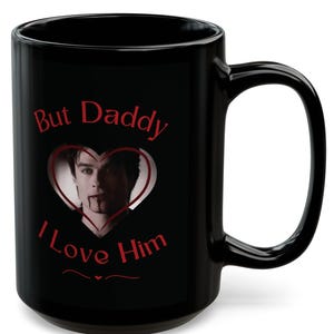Damon Salvatore Mug: Vampire Diaries TV Show Inspired Ceramic Mug