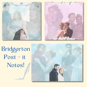 Plaknotities Regency | Leuke post-its | Colin Penelope Polin Kanthony Anthony Kate Daphne Simon Romantiek