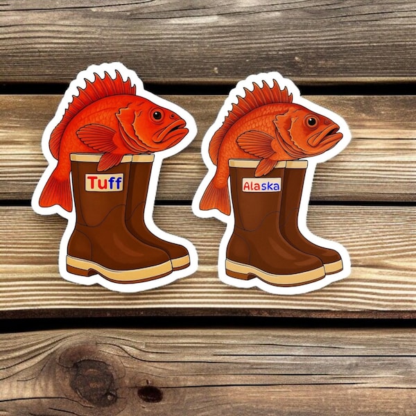 Tuff Stickers - Etsy