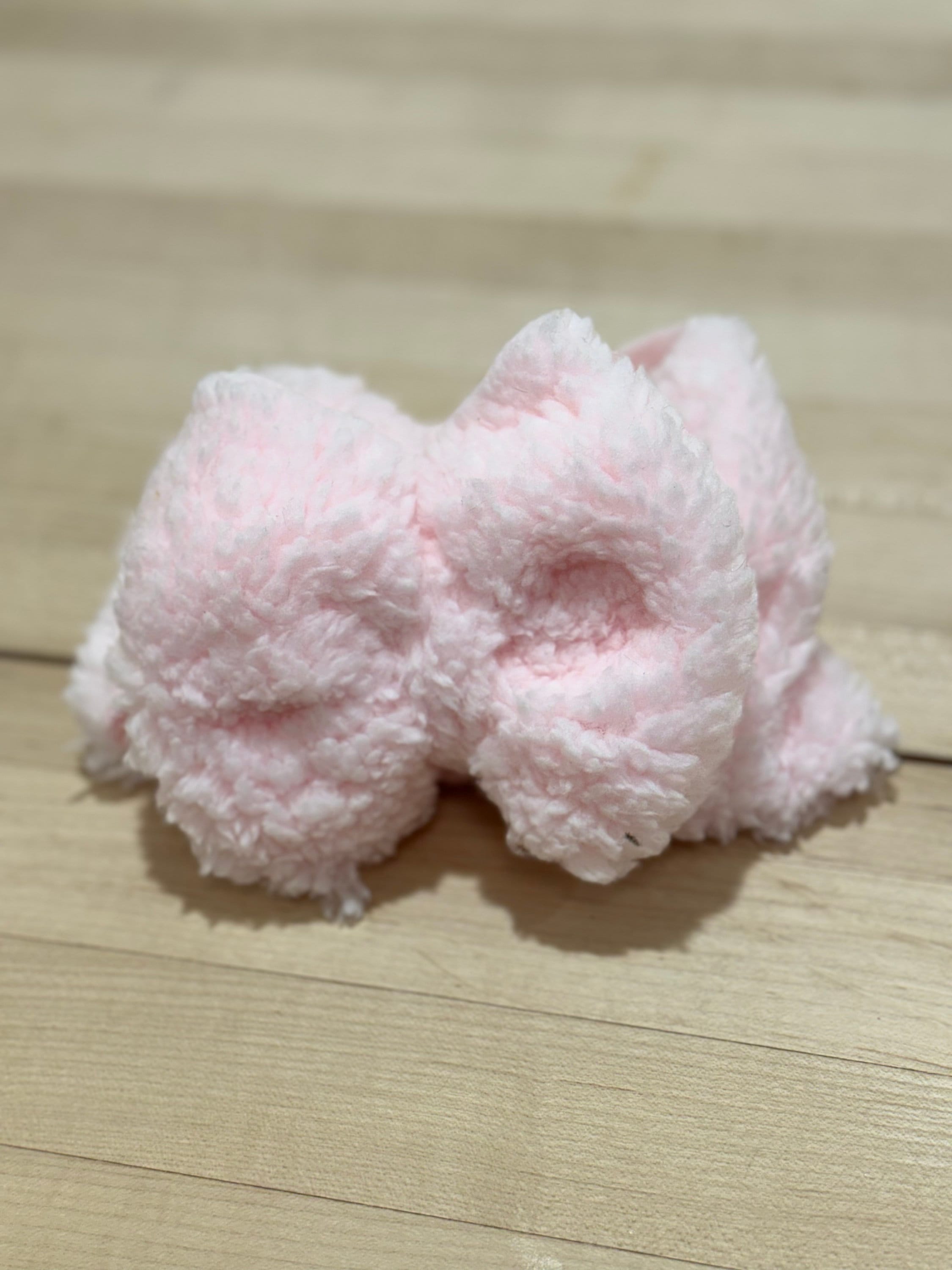 Dusty rose fuzzy earmuffs Kids main image 3