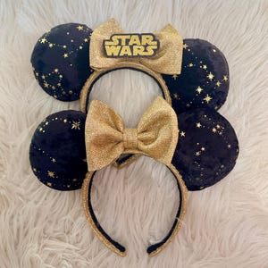 Star Wars Mickey Minnie Ears, Mouse Ears, Mouse Ear Headbands, Galaxy Ears, Hollywood Studios, Galaxy’s Edge, Star Wars