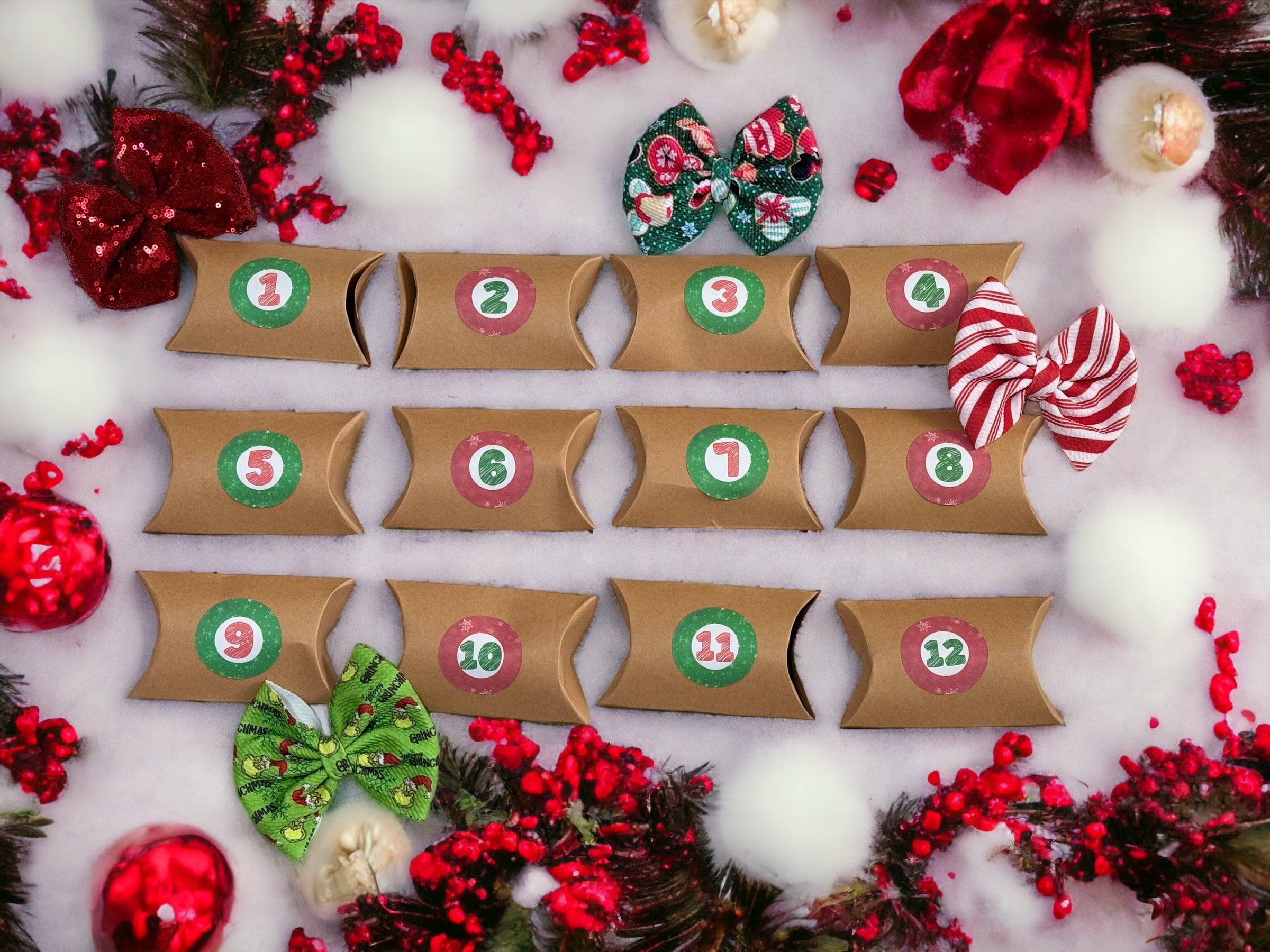 Hair Accessory Advent Calendar - Etsy display picture 1