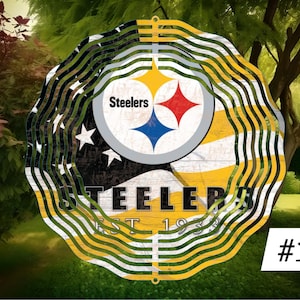 Steelers Wind Spinner- 8inch
