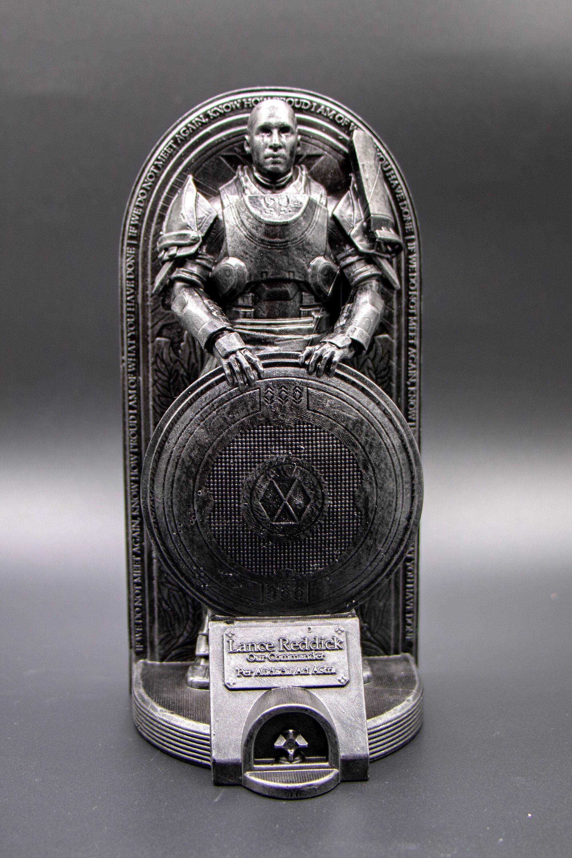 Lance Reddick Zavala Figurine: Hand-painted Destiny 2 Tribute