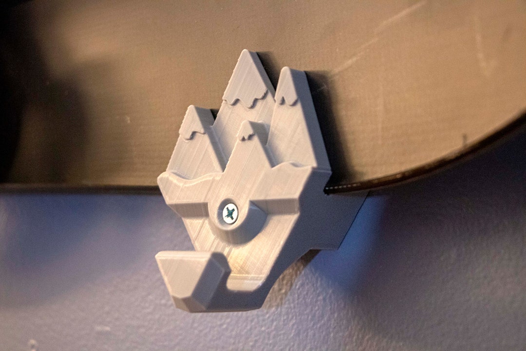 Snowboard Wall Mount With Hooks for Helmet Snowboard Rack Snowboard