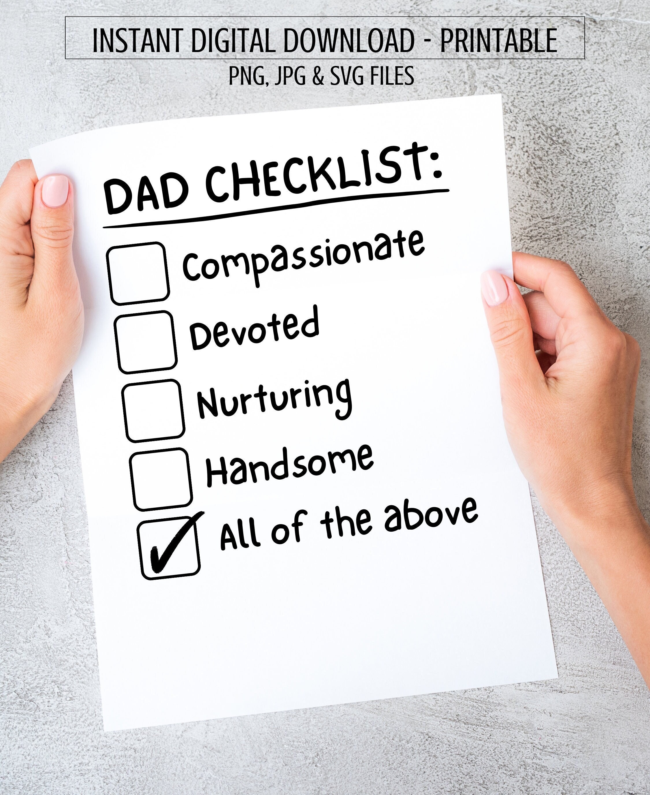 11.  The Dad Checklist: 100 Qualities That Define A Legacy Of Love - gfqqsyh