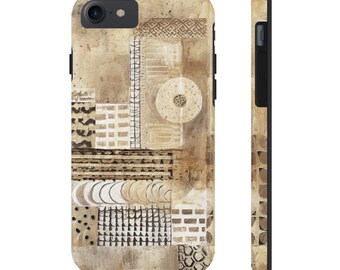 Vintage African Collage Tough Phone Case
