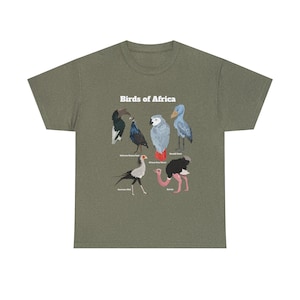 Vögel von Afrika T-Shirt