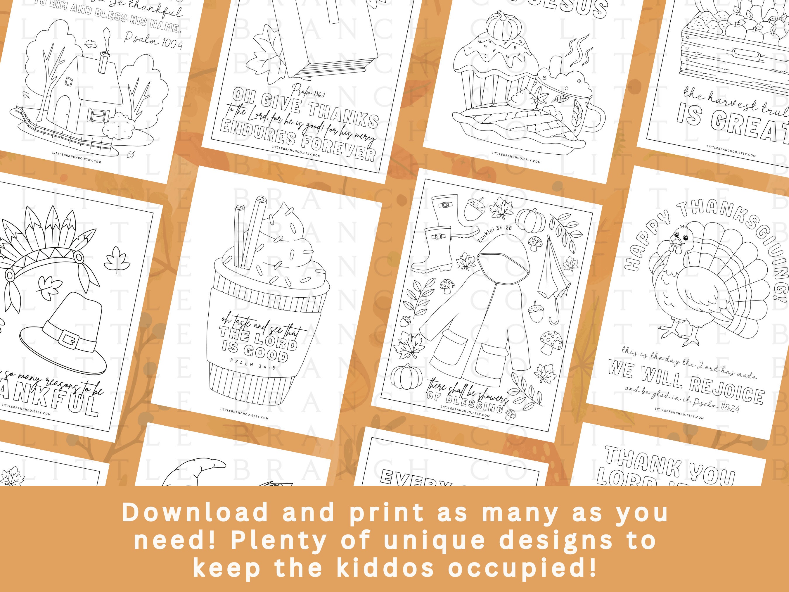 Printable Thanksgiving Christian Coloring Pages, Christian Coloring