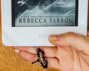 Kindle Dust Plug Charm - Dragon Rider | E-Reader Port Accessory