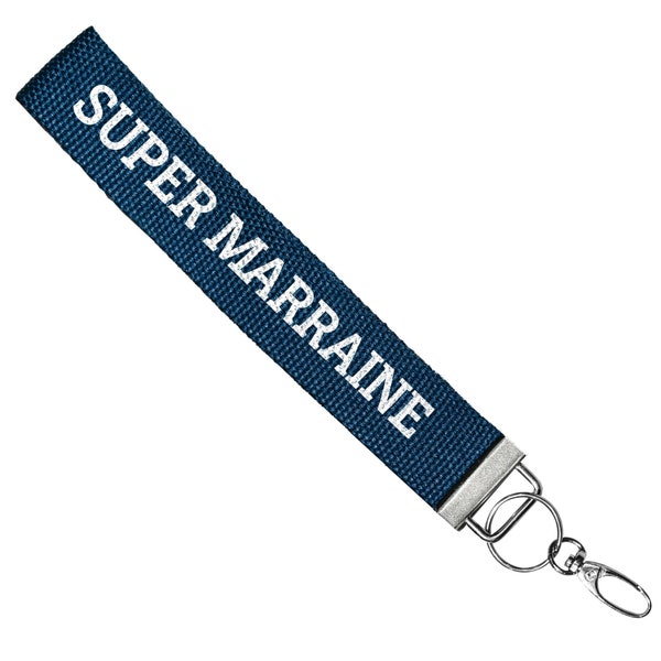 Porte clés Super Marraine