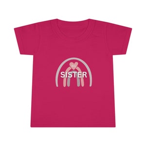 BIG SISTER T-shirt. Promoted to Big Sis! Toddler sister t-shirt