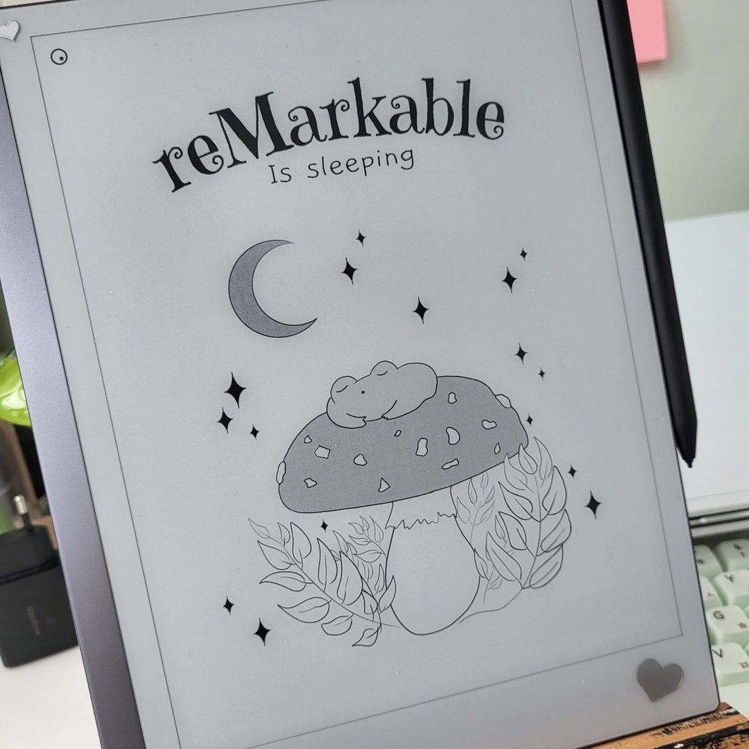 remarkable-sleep-screen-suspended-image-frog-on-mushroom-etsy