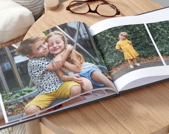 Custom Photo Book Print | Keepsake Photo Album gift,Wedding, Memorial