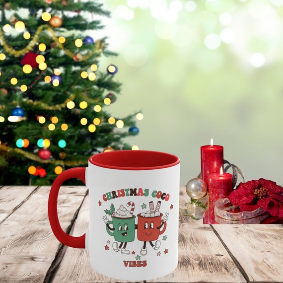 11 OZ Hot Chocolate Mugs Funny Christmas Mug Secret Santa Gift