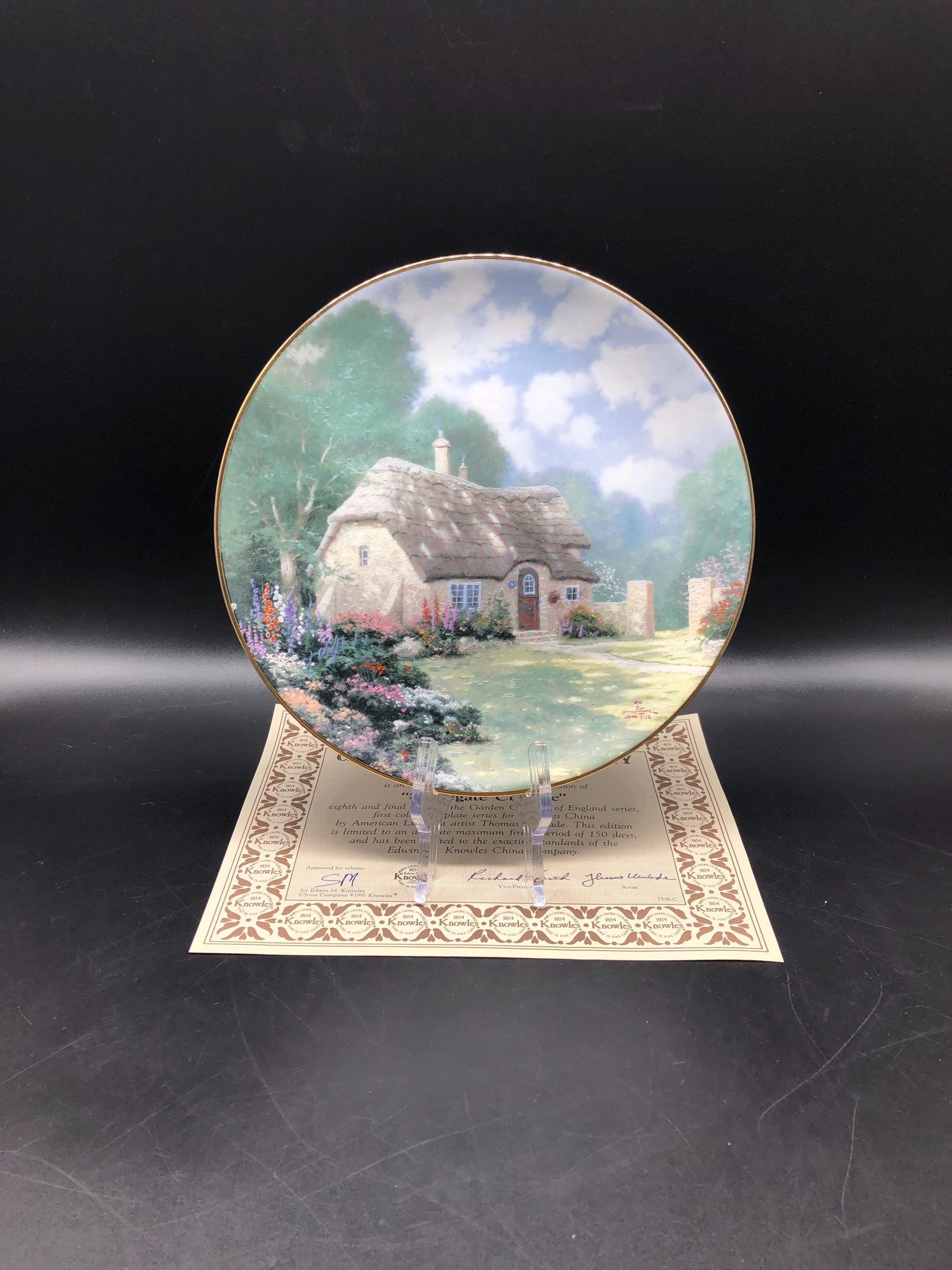 Thomas Kinkade Collector Plates - Etsy