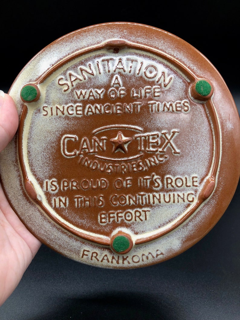 Vintage Frankoma Pottery 6.5 Cantex Trivet Mint Etsy