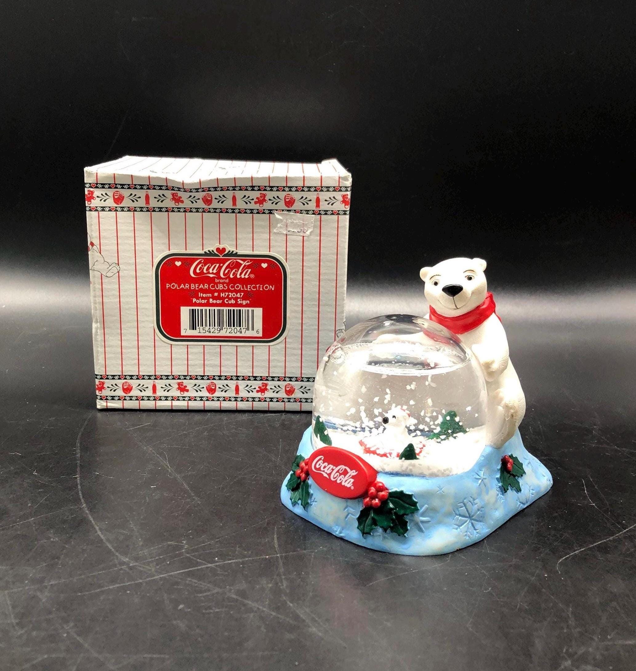 コカコーラ　globe 平成　レトロ Vintage 1971 Hallmark Coca-Cola Santa Christmas Musical Snow