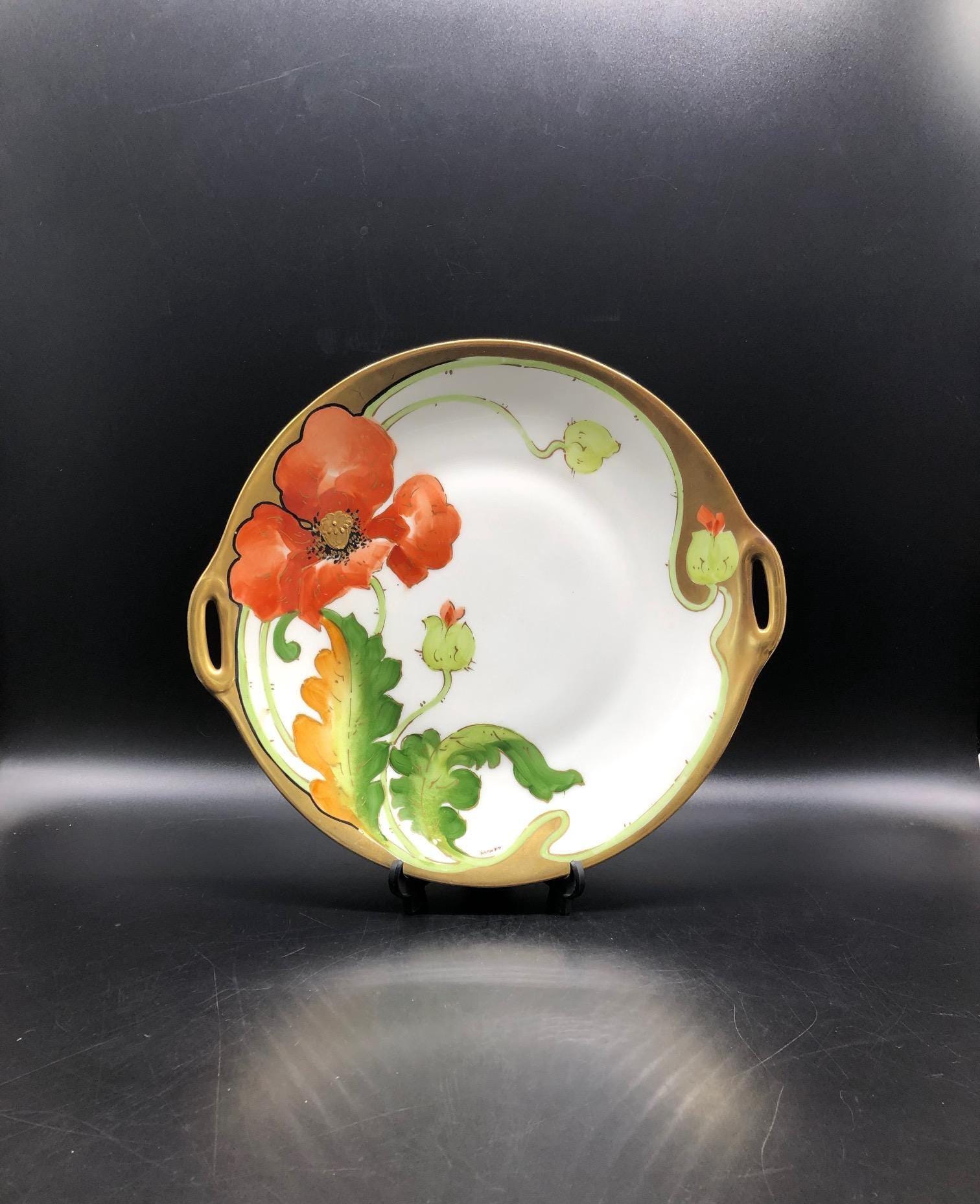 Limoges Poppy - Etsy