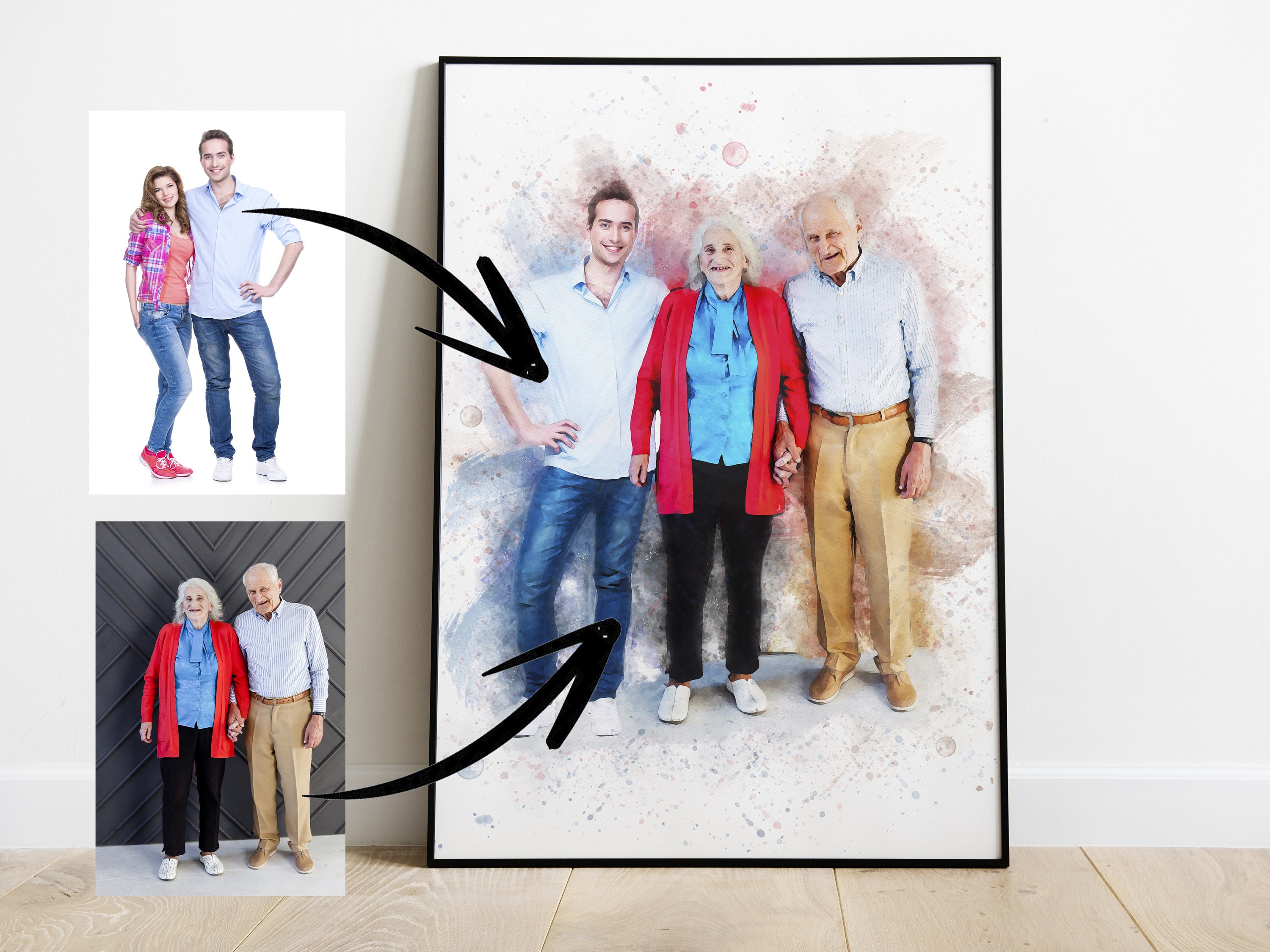 Adding A Deceased Loved One To A Photo www.etsy.com