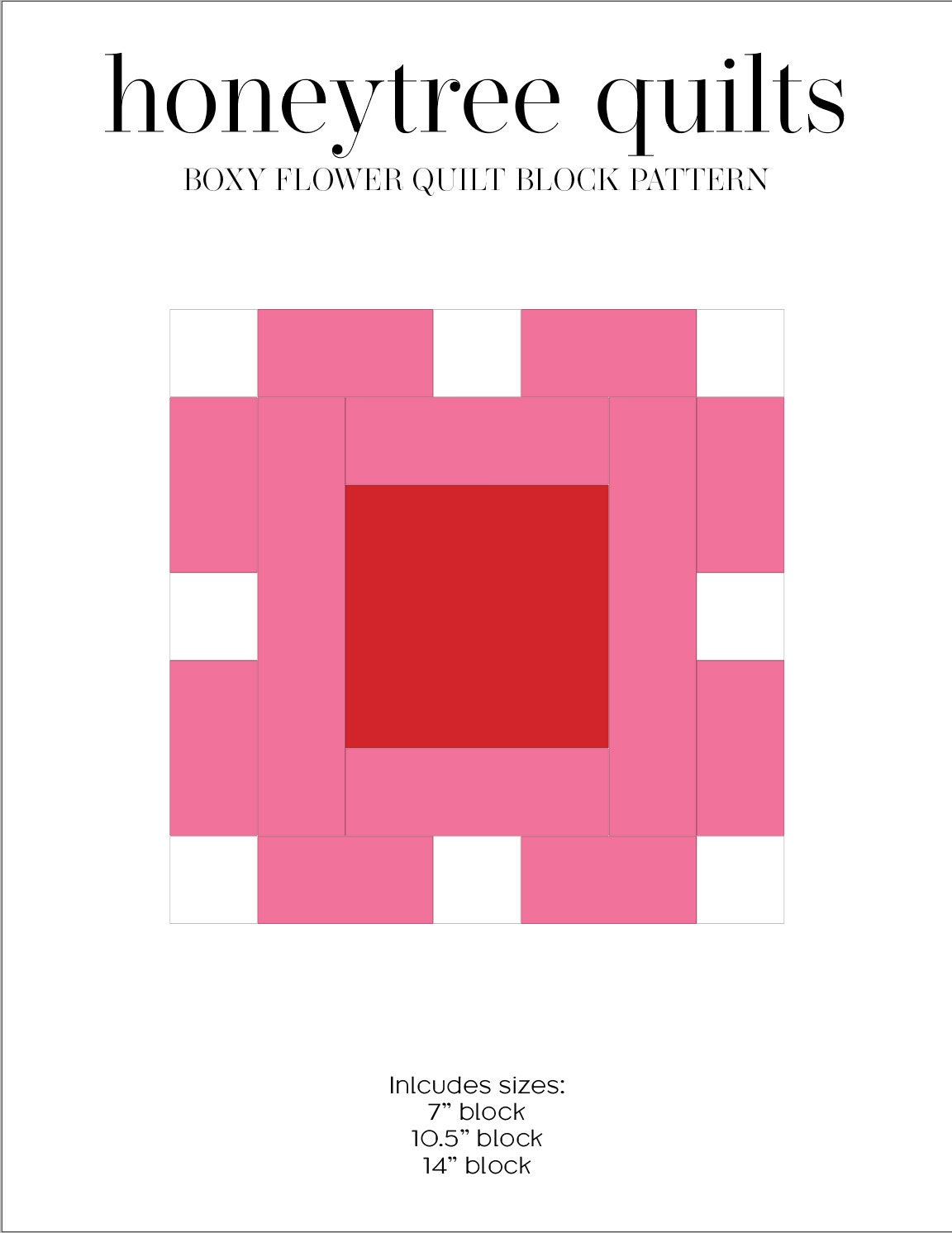 BUNDLE Flower Quilt Block Patterns 7 Flower Quilt Blocks Etsy