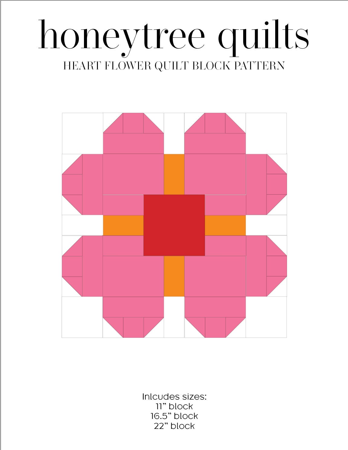 BUNDLE Flower Quilt Block Patterns 7 Flower Quilt Blocks Etsy