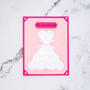 Roze en witte vrijgezellenfeestkaart, handgemaakte vrijgezellenfeestkaart, unieke vrijgezellenfeestkaart