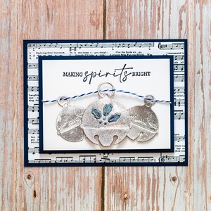3D Making Spirits Bright - Carte de Noël et porte-cartes cadeau, Carte cloche, Carte de vœux, Carte de voeux, Carte de Noël faite main, Carte unique