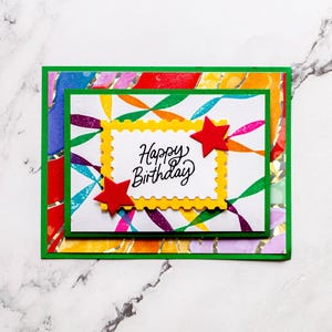 Porte-cartes d'anniversaire 3D, Enveloppe pour carte-cadeau, Joyeux anniversaire, Célébration, Célébration, Banderoles, Carte faite main, Carte unique