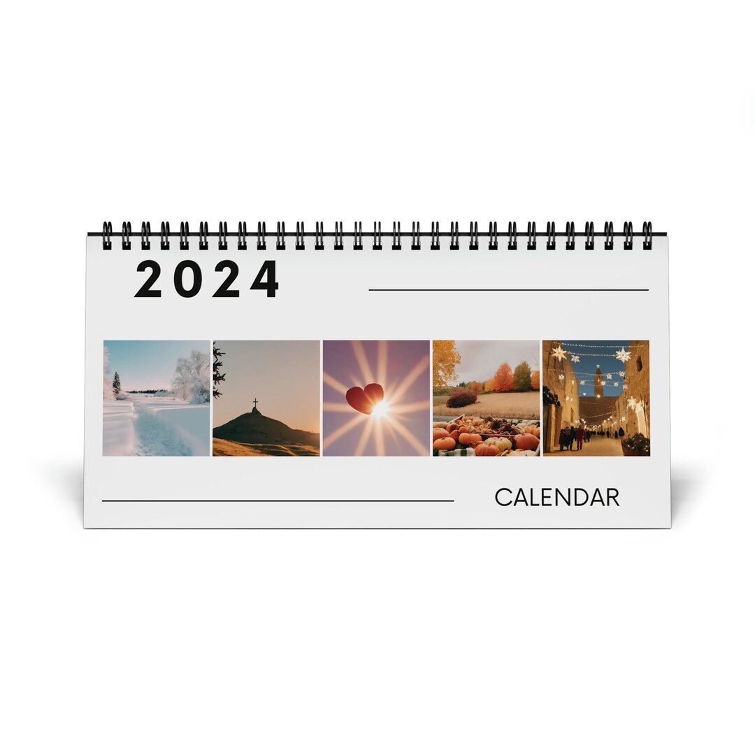 Christian Desk Calendar 2024 2024 Bible Verse Monthly Etsy UK