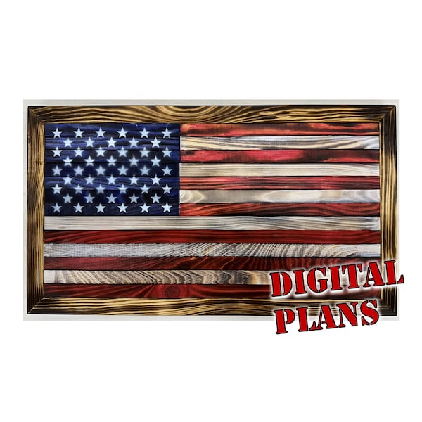 Mini American Flag (Digital Plans)