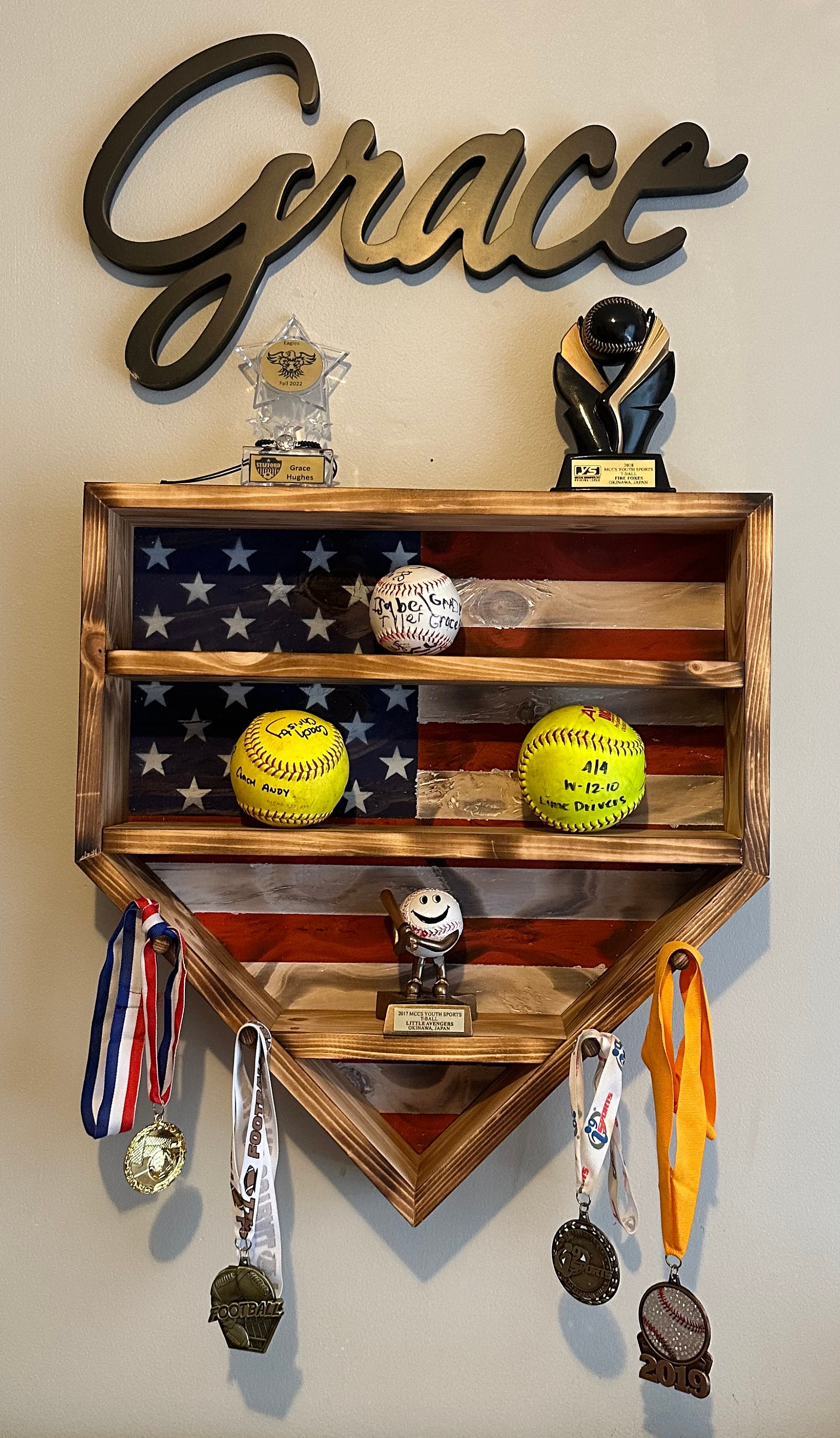 Baseball Display (digital Plans) - Etsy