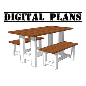 Kid&#39;s Dining/Activity Table (Digital Plans)