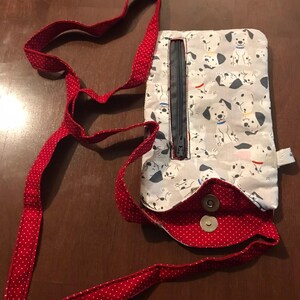 Bolso bandolera para teléfono hecho a mano