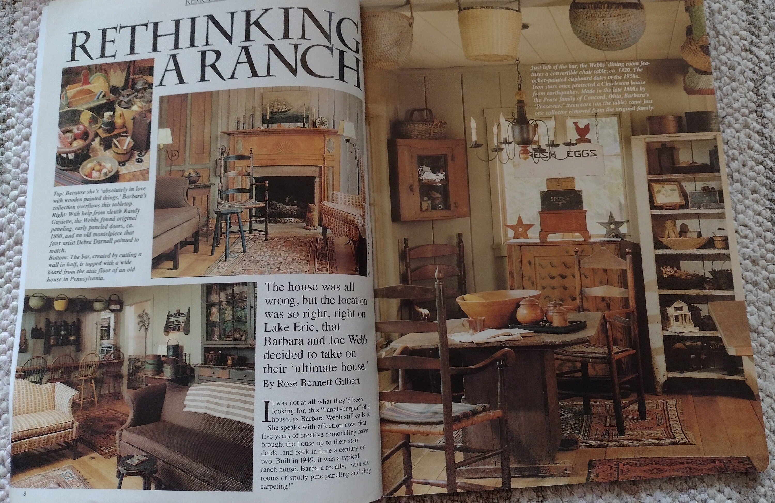 Country Decorating Ideas Magazine 1996 Perfect Read for Country Enthusiasts Etsy