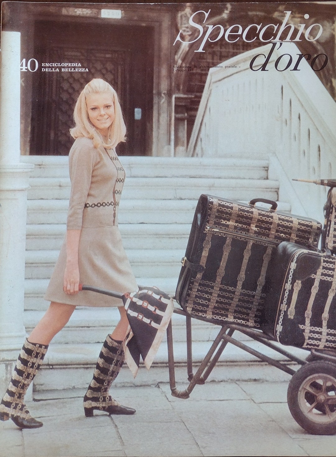 Specchio D'oro Vintage Italian Fashion Rare Magazine 1967 - Etsy
