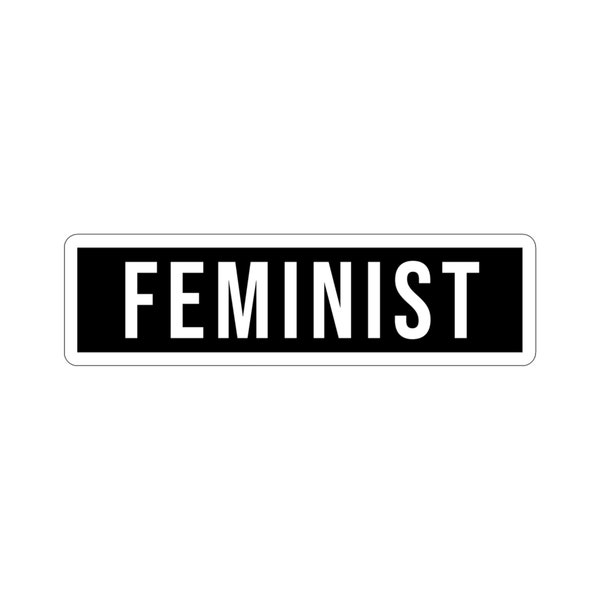 Feministisch, Stickers | Stickers Feministisch. De toekomst is vrouwelijk, cadeau voor vrouwen. Trend nu. Pro Feminisme | Ik ben Feministisch.