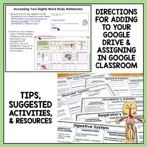Human Body Systems Research Project | Science Notebook (printable ...