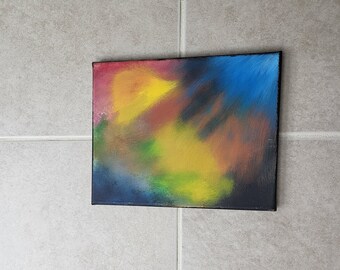 8 x 10, olieverf op doek, abstractie #2