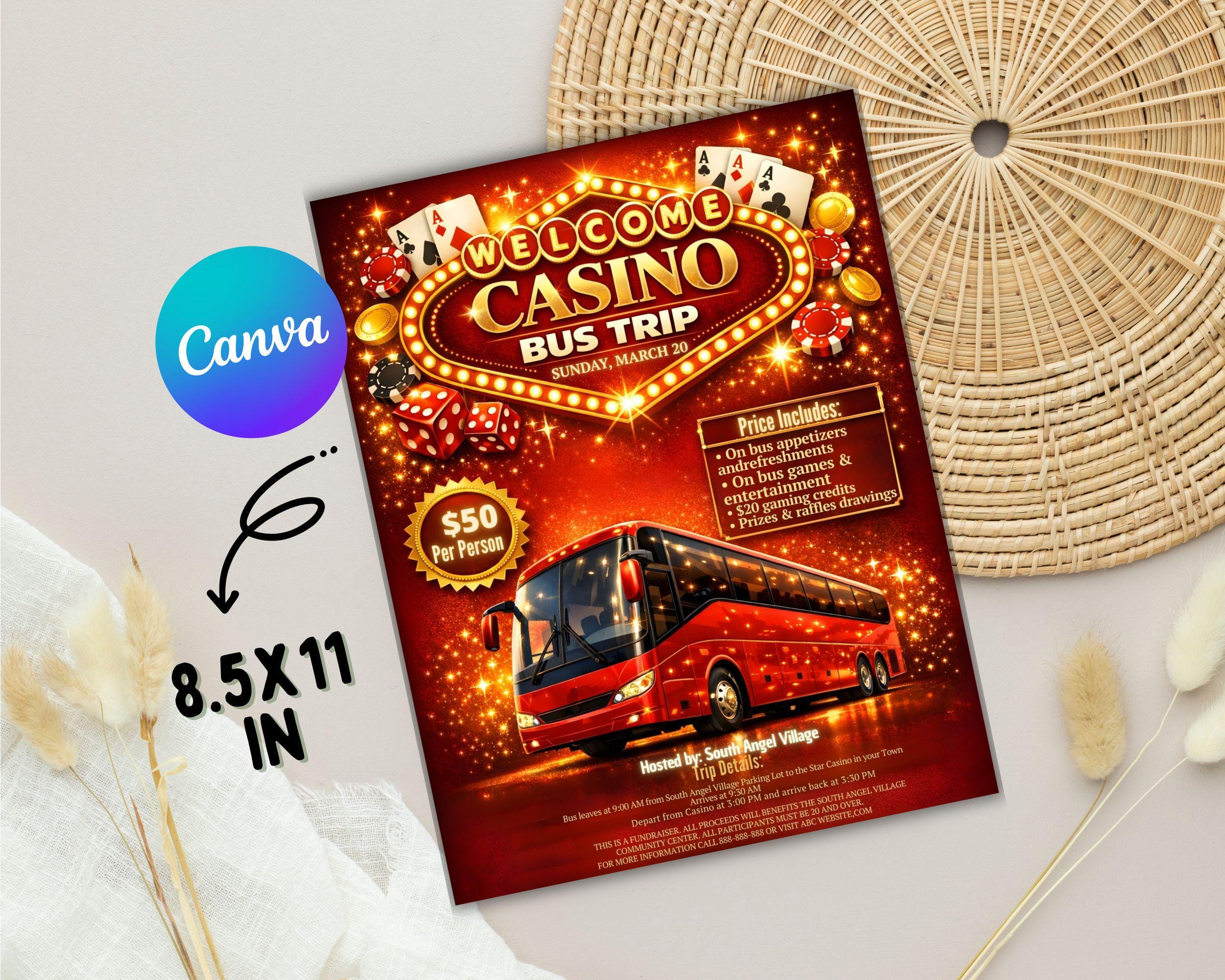 editable-casino-bus-trip-flyer-fundraiser-event-canva-template-8-5x11