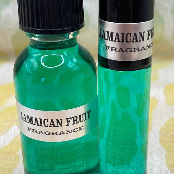 Jamaican Fruit Perfume Body Oil Unisex  free shipping