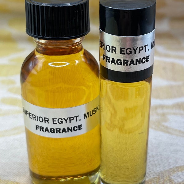 Superior Egyptian Musk Perfume Body Oil free shipping