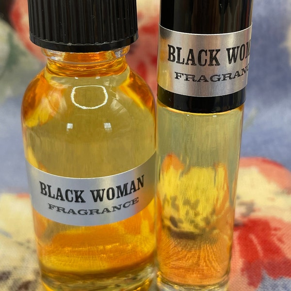 Black Woman Perfume Body Oil  free shipping